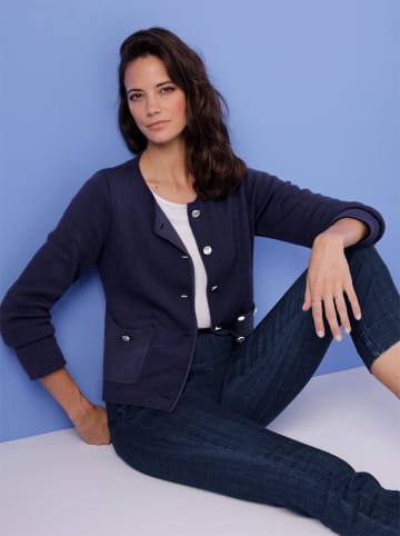 creation L Strickjacke in marine