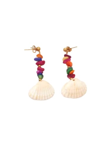 Bungsa Ohrstecker in Bunt