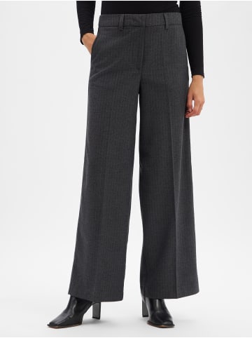 Marie Lund Hose in anthrazit beige - 0001