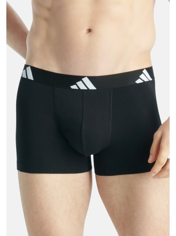Adidas Sportswear Retro Short / Pant Active Flex Cotton in Schwarz / grün / blau