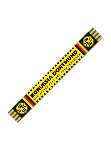 BVB BVB Schal Wir halten fest und treu zusammen in schwarzgelb