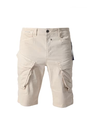 miracle of denim Hosen Elias Cargo Bermuda in Beige