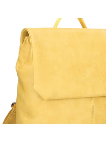Zwei Mademoiselle.M Daypack 35 cm Laptopfach in lemon