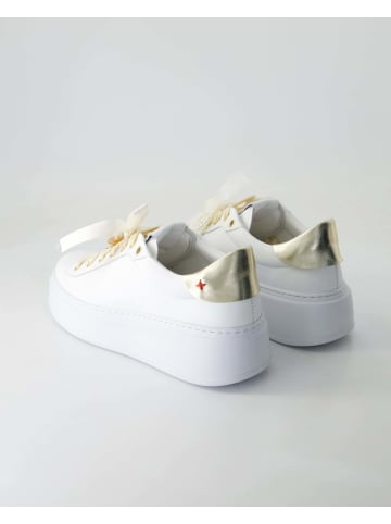 GIO+ Sportliche Schnürschuhe in Weiß