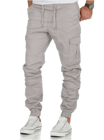 Amaci&Sons Cargo Jogger-Chino SAN ANTONIO in Hellgrau