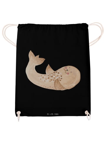 Mr. & Mrs. Panda Tasche Robbe Liegen ohne Spruch in Schwarz