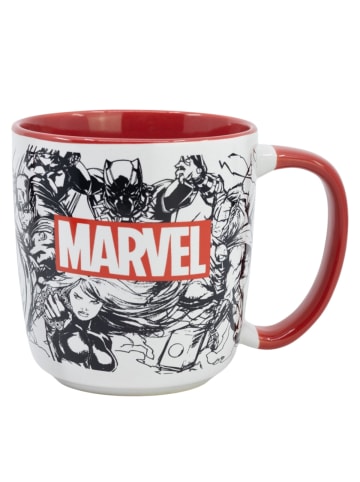 Marvel Marvel 380 ml Keramikbecher in Geschenkbox mit Charakterdesign in Mehrfarbig