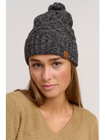 Oxmo Strickmütze OXPom in Schwarz