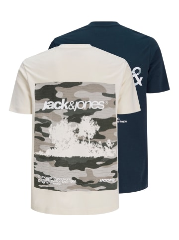 JACK & JONES PLUS 2er-Pack T-shirt in Outer Space