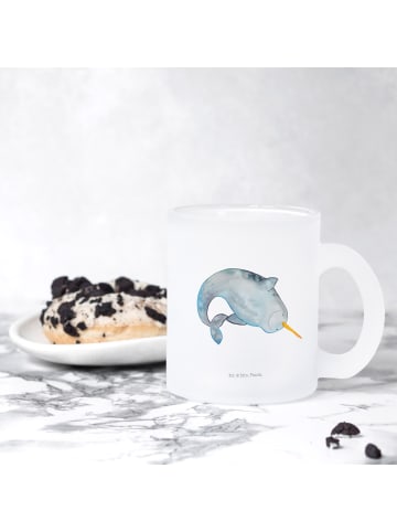 Mr. & Mrs. Panda Tee Tasse Narwal ohne Spruch in Transparent