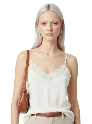 Alexa Dash Blouse in Ecru