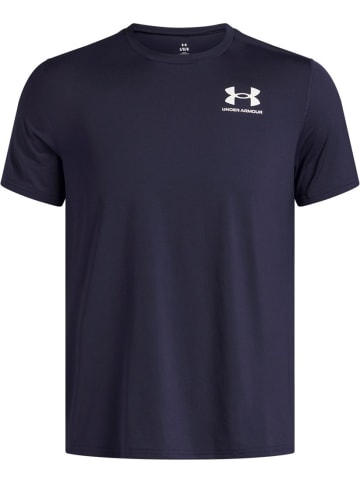 Under Armour Sportshirt "Heatgear Fitted T-Shirt" in Blau