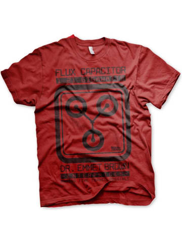 Back To The Future T-Shirt in Rot