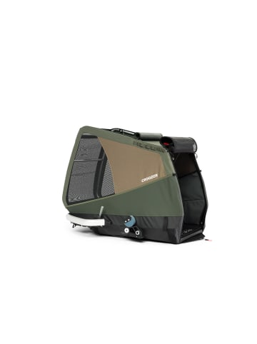 Croozer CROOZER Dog Mikke Fahrradanhänger inkl. Hundekot-Eimer - Farbe: Moss Green
