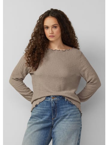 QS T-Shirt in 9625_braun