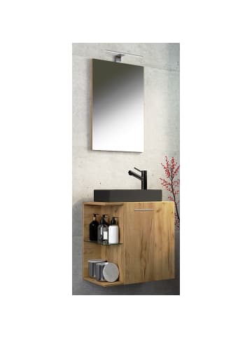 ebuy24 Badmöbelset HausaBL Eiche Eiche dekor 52 x 34 cm