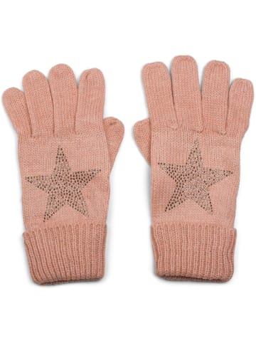 styleBREAKER Strick Handschuhe in Altrose