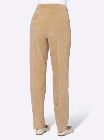 Sieh an! Cord-Hose in camel