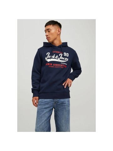 Jack & Jones Hoodie Hoodie Logo Kapuzensweatshirt Navy L in Navy Blau