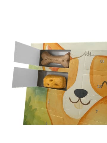 Mr. & Mrs. Panda Hunde-Kalender Corgi Po Design ohne Spruch in Weiß