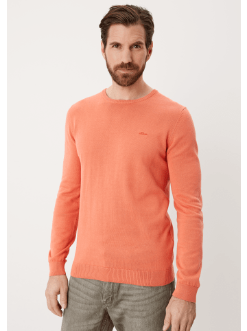 s.Oliver Pullover langarm in Orange