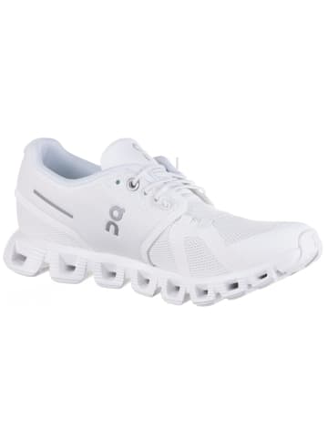 On Sneaker Cloud 5 in undyed-white-white