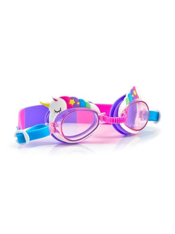 Aqua2ude Kinder Schwimmbrille Mini-Einhorn in Lila und Rosa