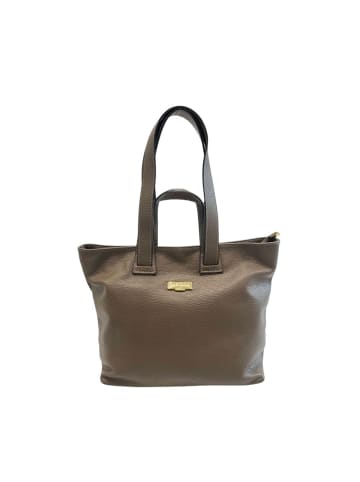 Baldinini Trend Beige Rindsleder Handtasche