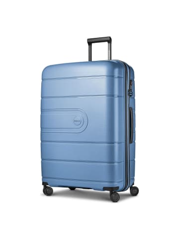 Redolz Essentials 11 4 Rollen Trolley 76 cm mit Dehnfalte cool blue