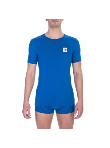 Bikkembergs Blau Baumwolle Herren T-Shirt