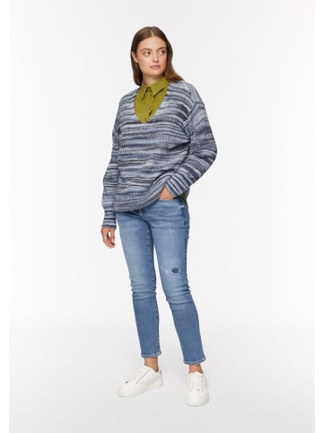 s.Oliver Strickpullover langarm in Blau
