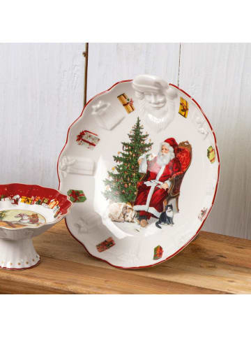 Villeroy & Boch Schale mit Santa Relief Toy's Fantasy ø 24,5 cm bunt in bunt