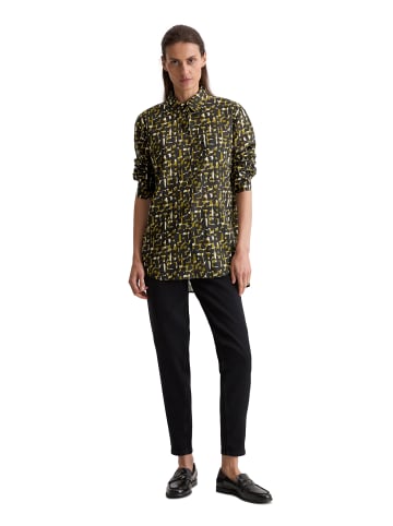 Marc O'Polo Print-Bluse relaxed in Medium Green