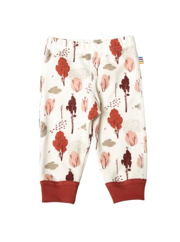 Joha Leggings Merinowolle/Bio-Bambus in red aop