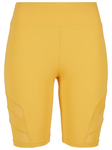 Urban Classics Urban Classics Damen Ladies High Waist Tech Mesh Cycle Shorts in magicmango