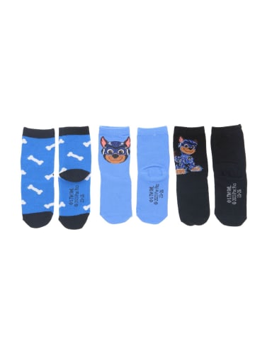 Paw Patrol Paw Patrol 3er-Pack Kinder Söckchen – Socken mit Helden-Motiven in Mehrfarbig