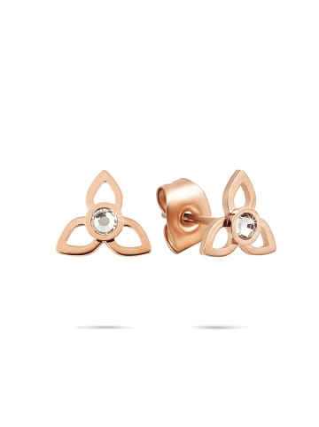 Tamaris Ohrringe Flower in roségold