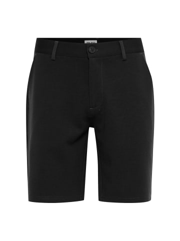 BLEND Chinoshorts in schwarz