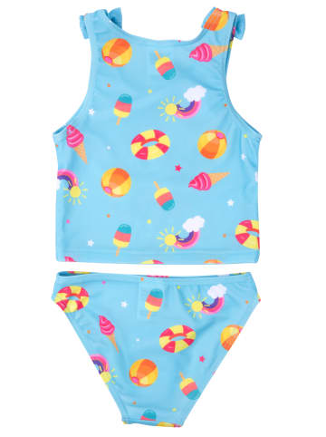 United Labels Zweiteiler Paw Patrol Tankini mit Schleifen - Skye Schwimmanzug in blau