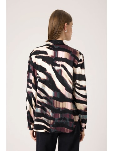 Soaked in Luxury Langarm - Hemd SLCiela Lockere Passform in Animalistic Print