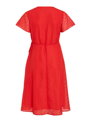 Vila Wickelkleid in Poppy Red