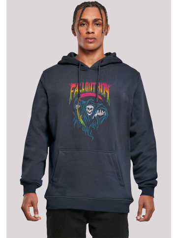 F4NT4STIC Hoodie Fall Out Boy Rock And Roll Reaper in marineblau