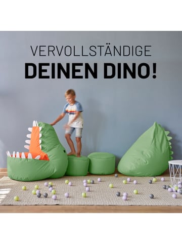 Lumaland Kindersitzsack Animal Line Dino 270l pastellgrün grün