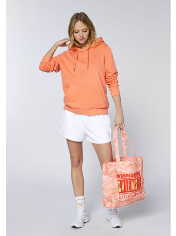 Chiemsee Kapuzensweatshirt in Orange