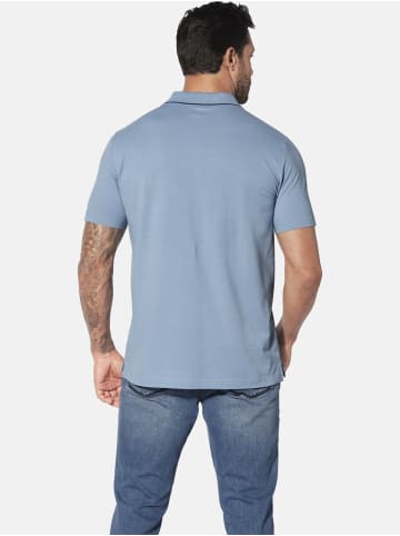 Jan Vanderstorm Poloshirt FJODOR in hellblau