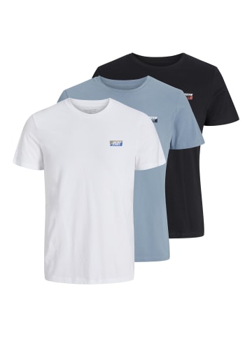 Jack & Jones 3er-Pack T-shirt in Black 1