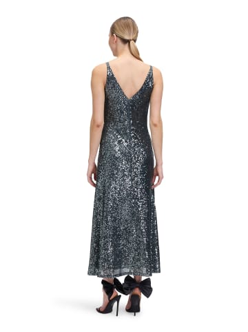 Vera Mont Abendkleid mit Pailletten in Grey Olive