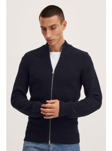 CASUAL FRIDAY Strickjacke Kurt in Blau
