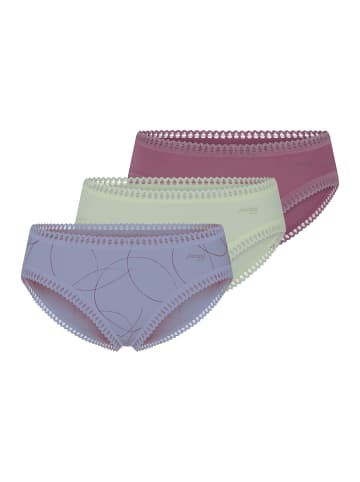 Sloggi Mini Slip GO Crush in Lila / grün / blau