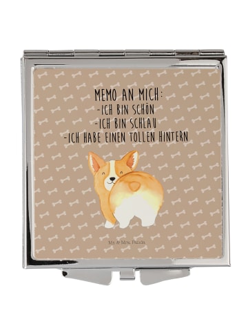 Mr. & Mrs. Panda Schminkspiegel Corgi Po mit Spruch in Hundeglück